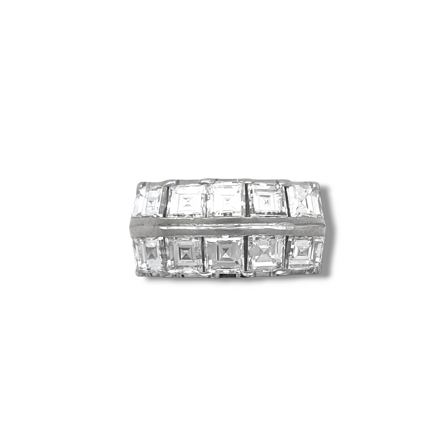 1.70ct Carre Cut Diamond Ring