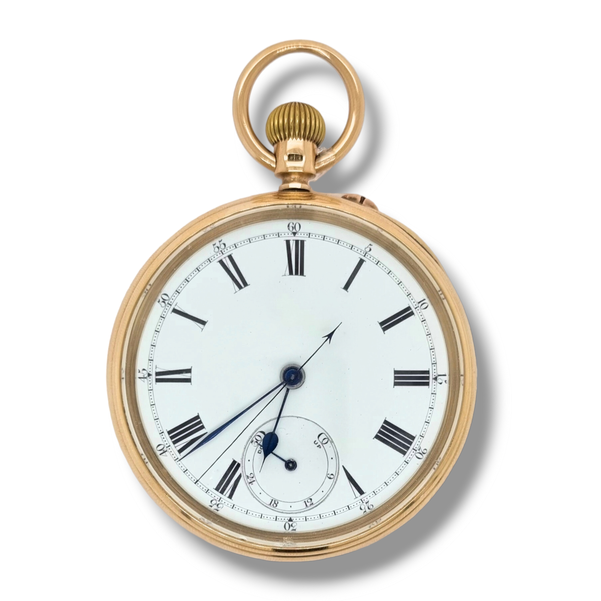 18ct gold on sale pocket watch