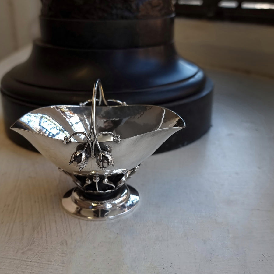 Georg Jensen Silver Cream & Sugar Dish