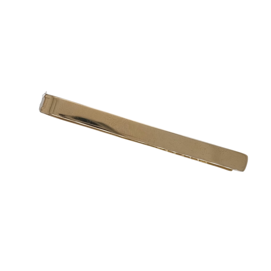9ct Yellow Gold Tie Slide