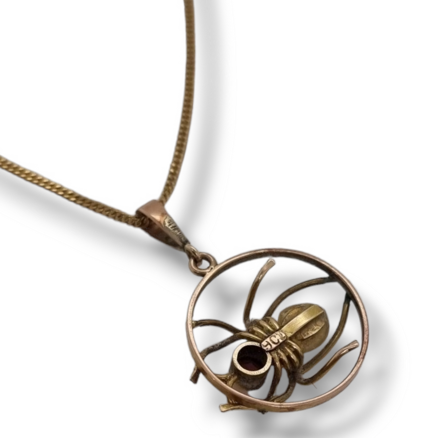 Edwardian Spider Pendant