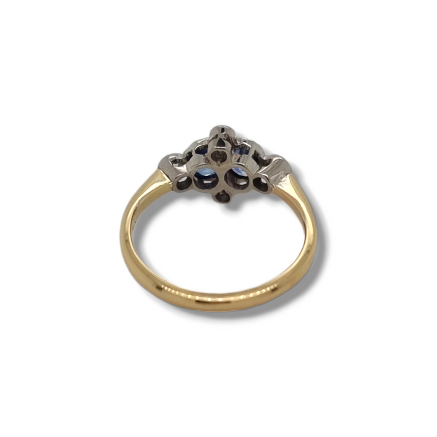 Sapphire & Diamond Dress Ring