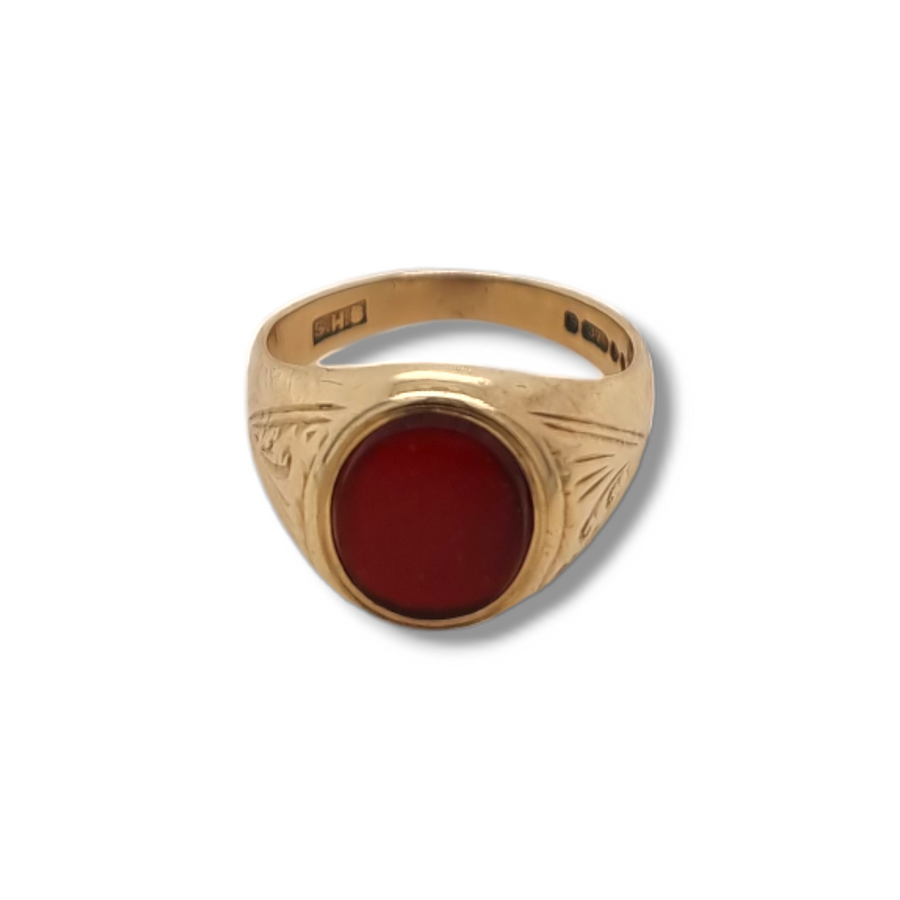 Carnelian Signet Ring