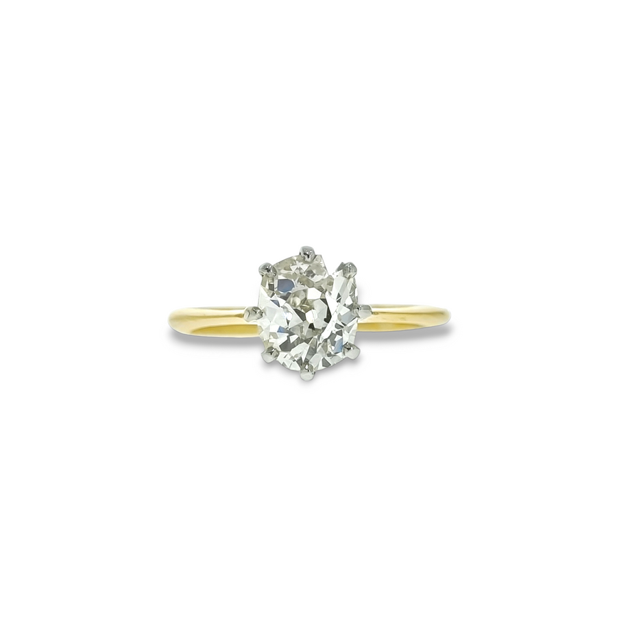 Old mine sales cut solitaire