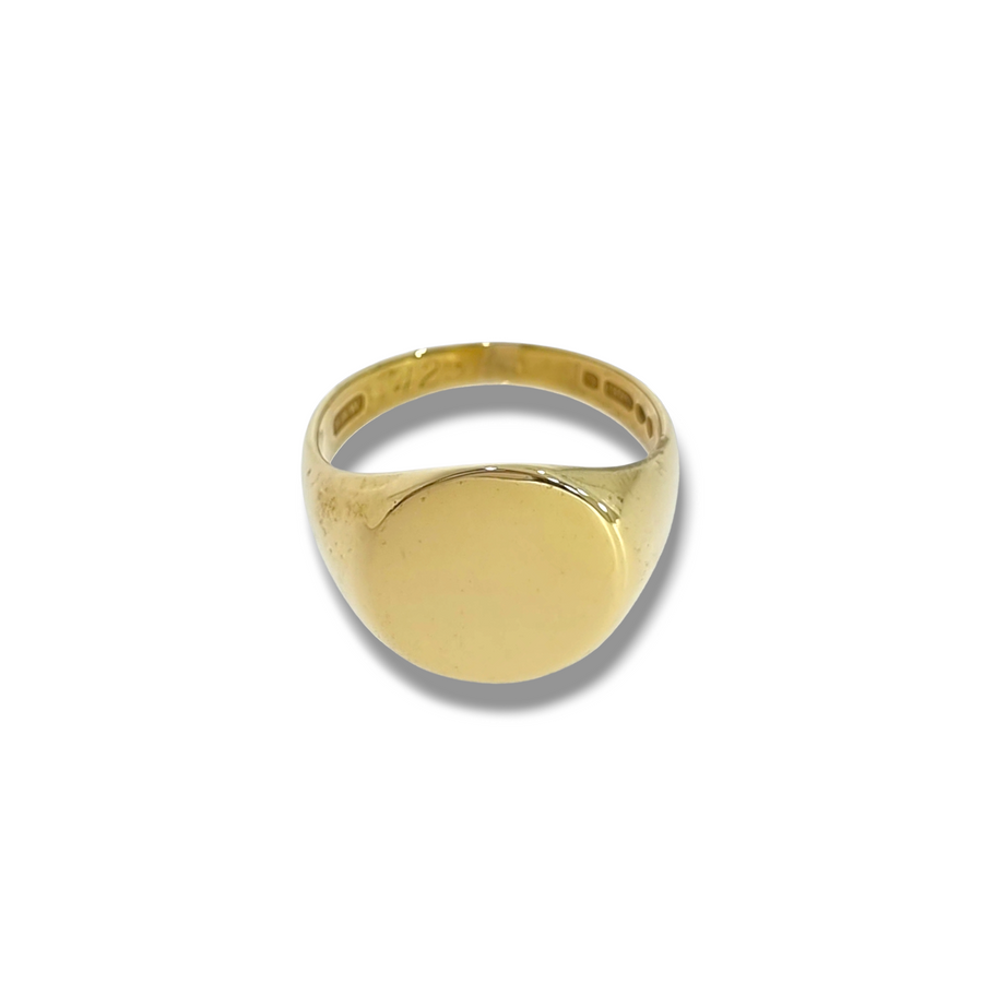 Vintage 9ct Gold Signet Ring