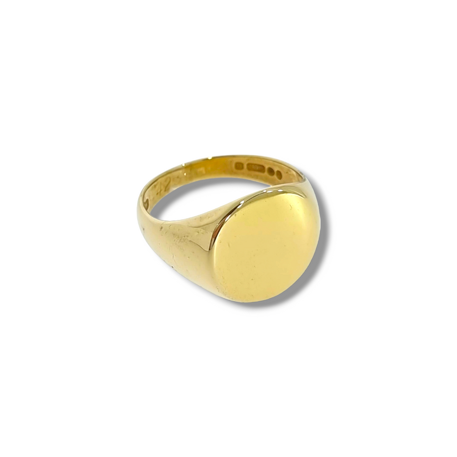 Vintage 9ct Gold Signet Ring