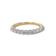 0.51ct Diamond Half Eternity