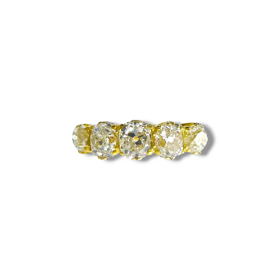 Antique 2.51ct Five Stone Ring