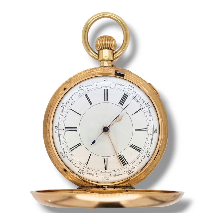 18ct gold Full Hunter Pocket Watch