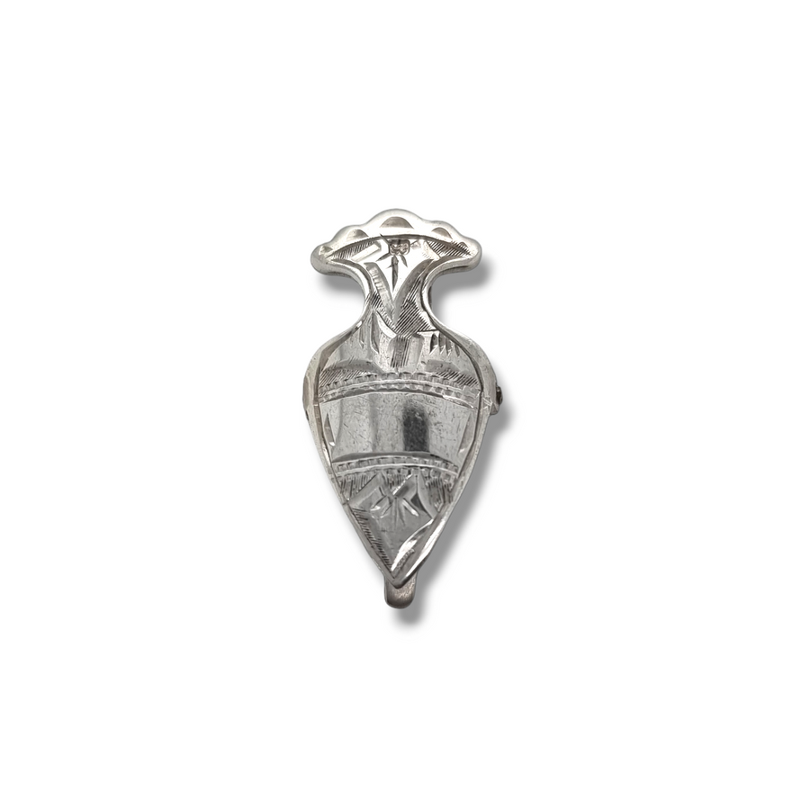 Silver Napkin Clip