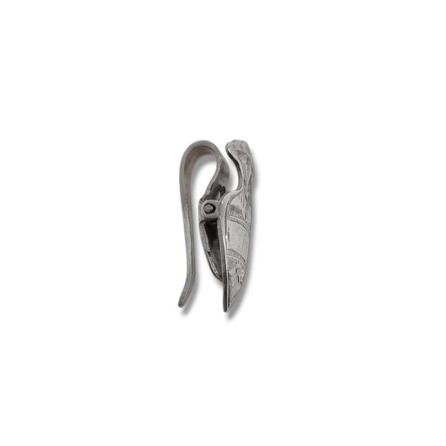 Silver Napkin Clip