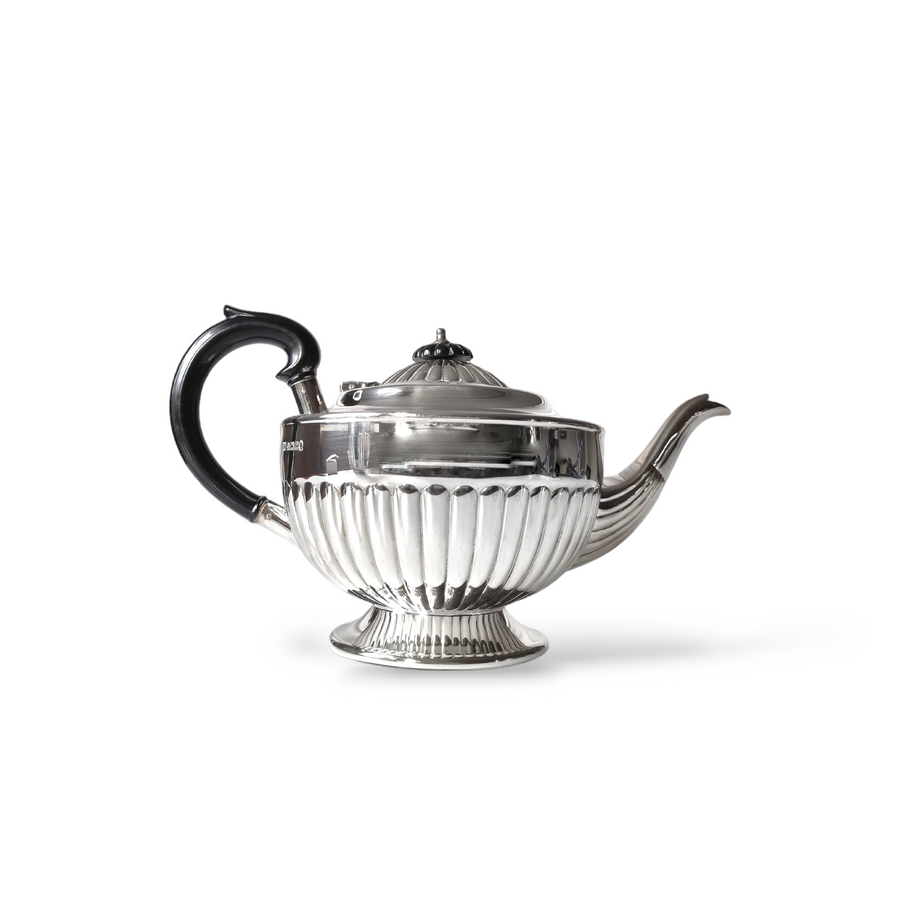 Silver Four Piece Tea Set