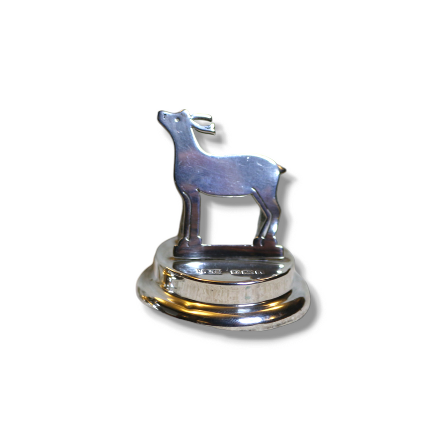 Silver Deer Menu Holder