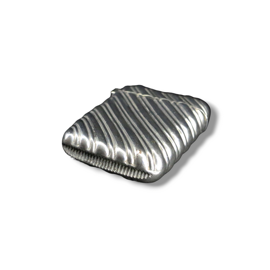 Antique Ribbed Vesta Case