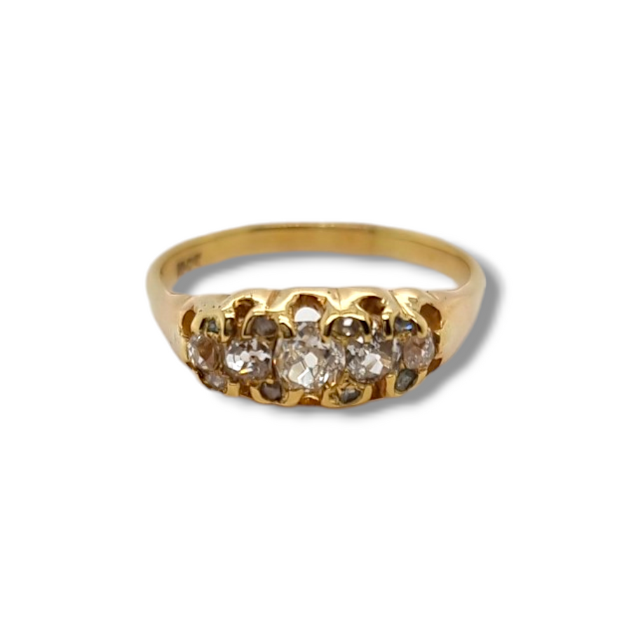 Antique Five Stone Diamond Ring