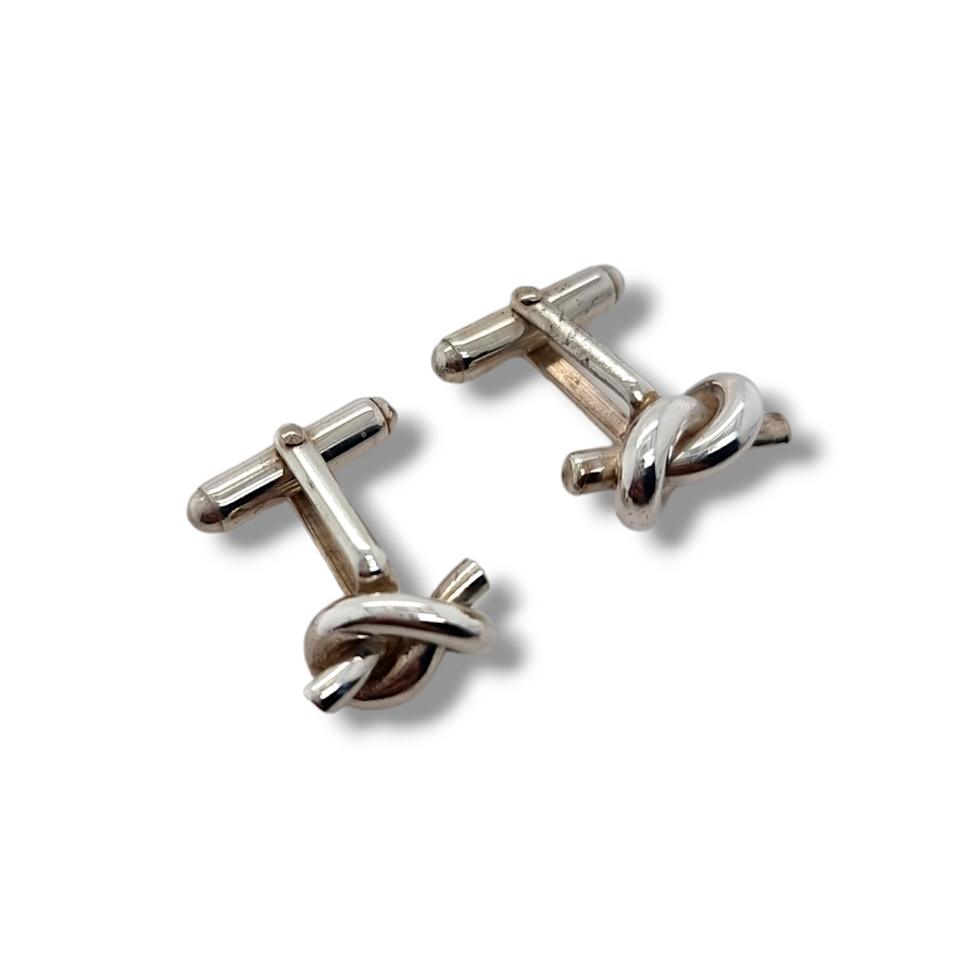 Silver Knot Cufflinks