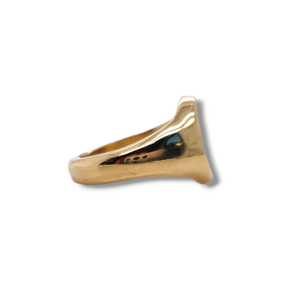 9ct Oval Signet Ring