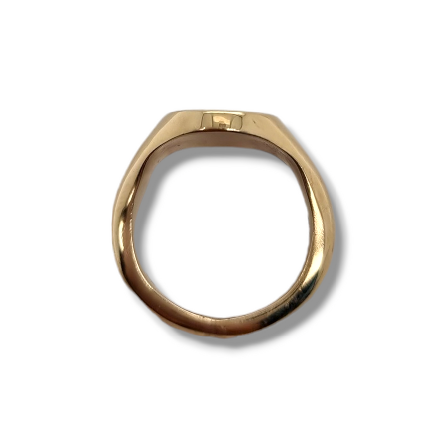 9ct Oval Signet Ring
