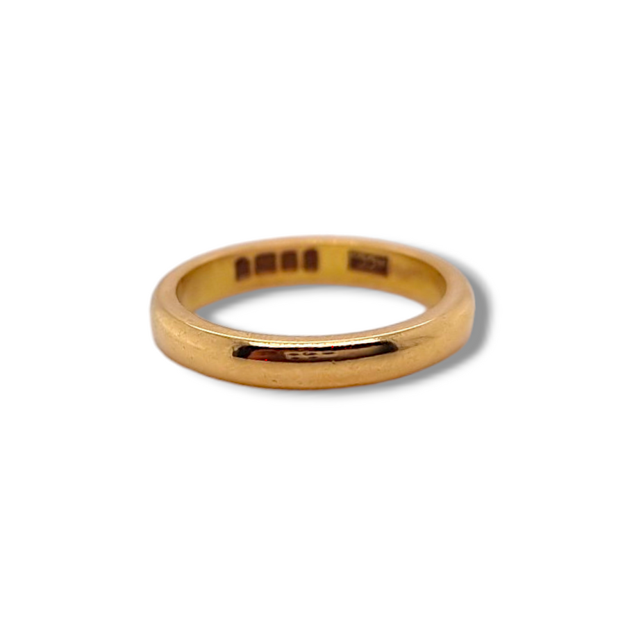 22ct Gold Vintage Wedding Ring