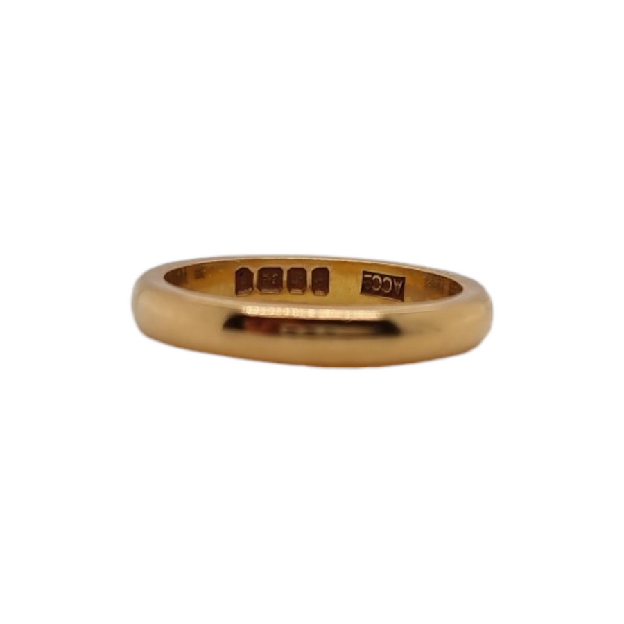 22ct Gold Vintage Wedding Ring
