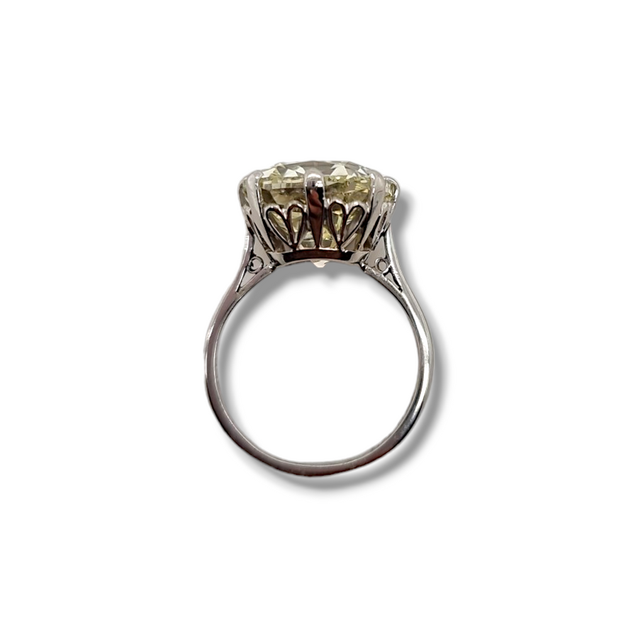 10.05ct Old Mine Cut Solitaire