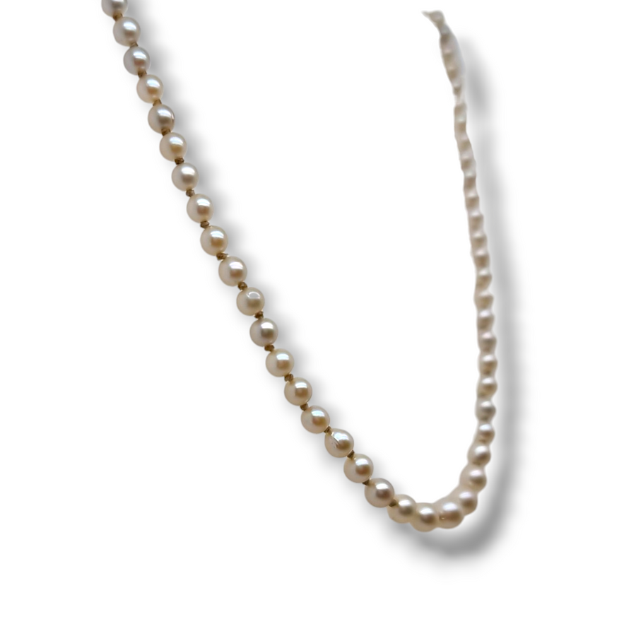 Gradual Pearl Necklace