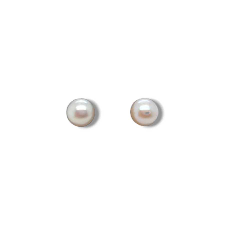 9ct Culture Pearl Stud Earrings