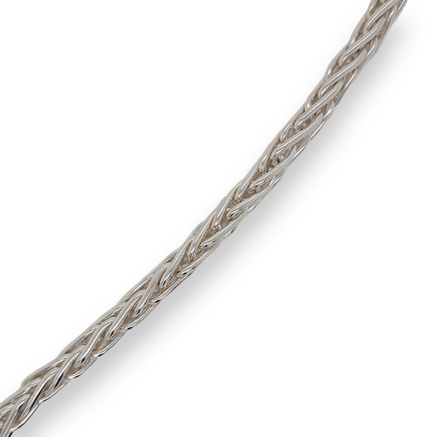Silver Spiga Bracelet