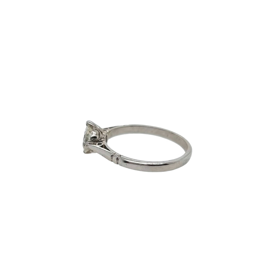 0.80ct Transitional Cut Diamond Solitaire Ring