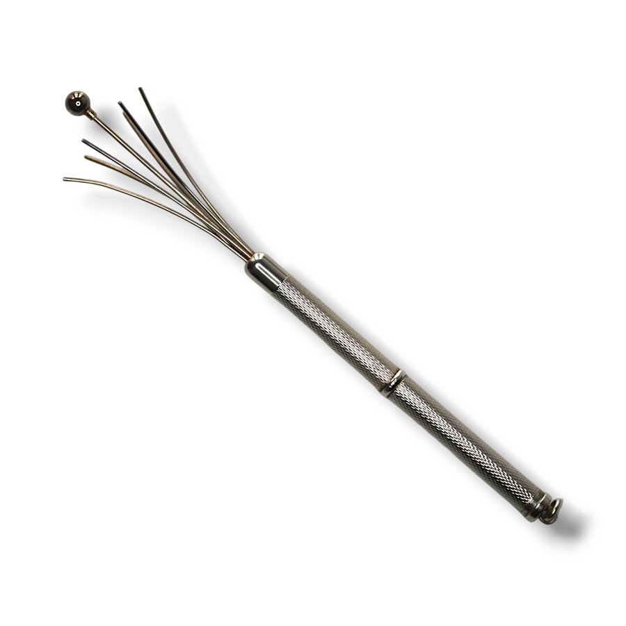 Silver Twist Swizzle Stick