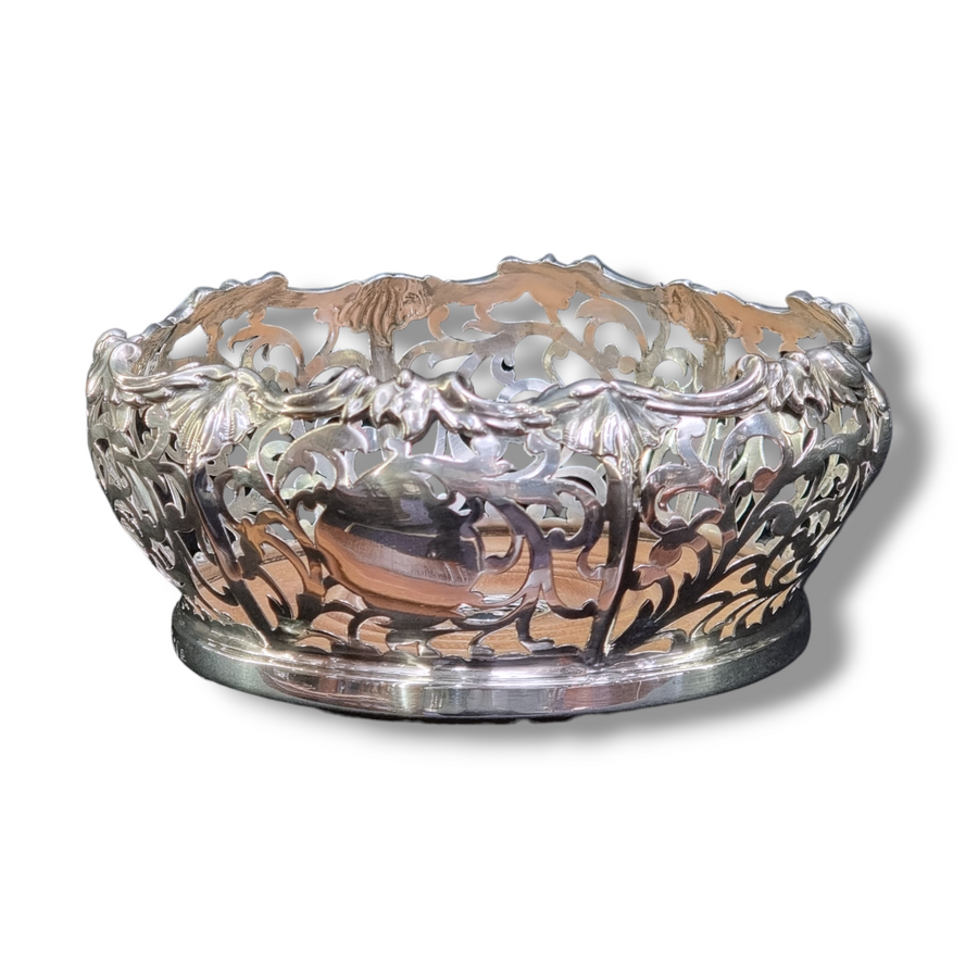Victorian Silver Coaster Sheffield 1842