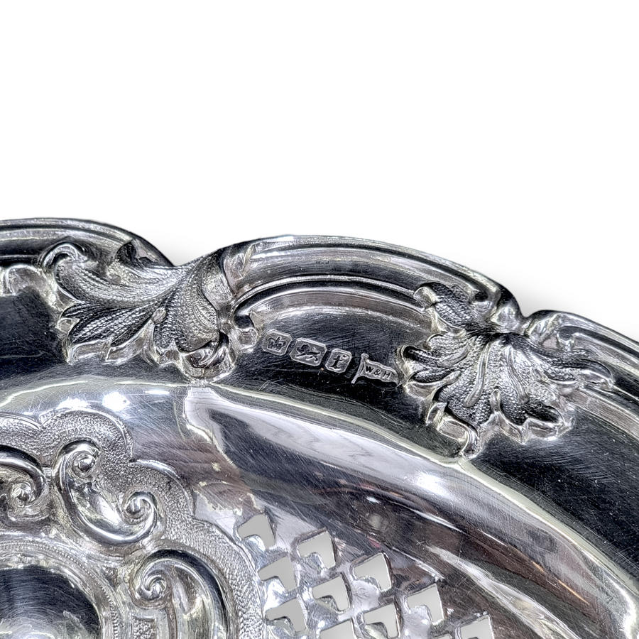 Victorian Silver Tazza Sheffield 1898