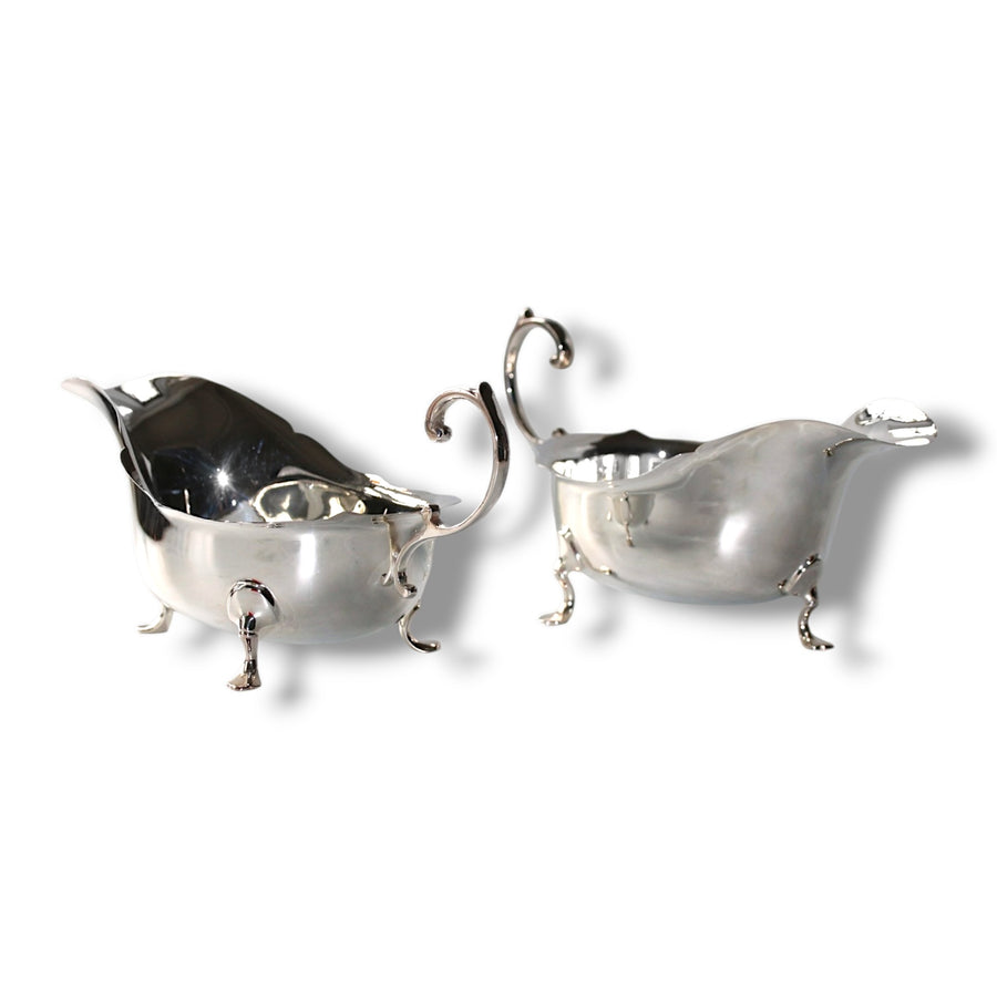 Chester 1911 Silver Sauce Boats