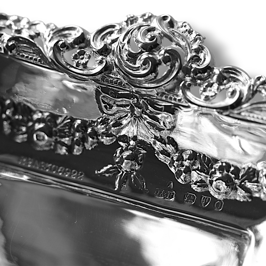 Chester 1897 Silver rectangular Dish