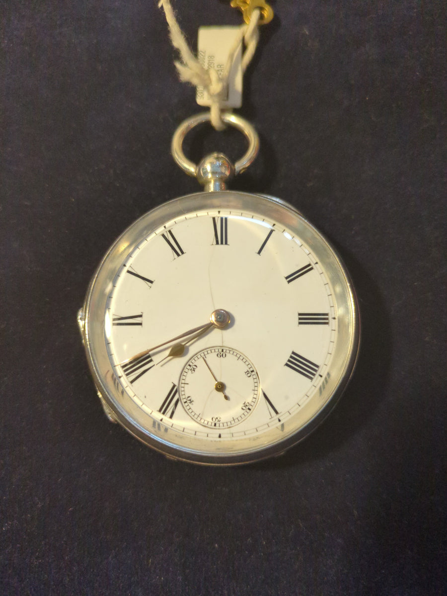 Silver Pocket Watch (Birmingham 1907)