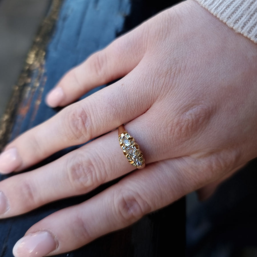 Antique Five Stone Diamond Ring