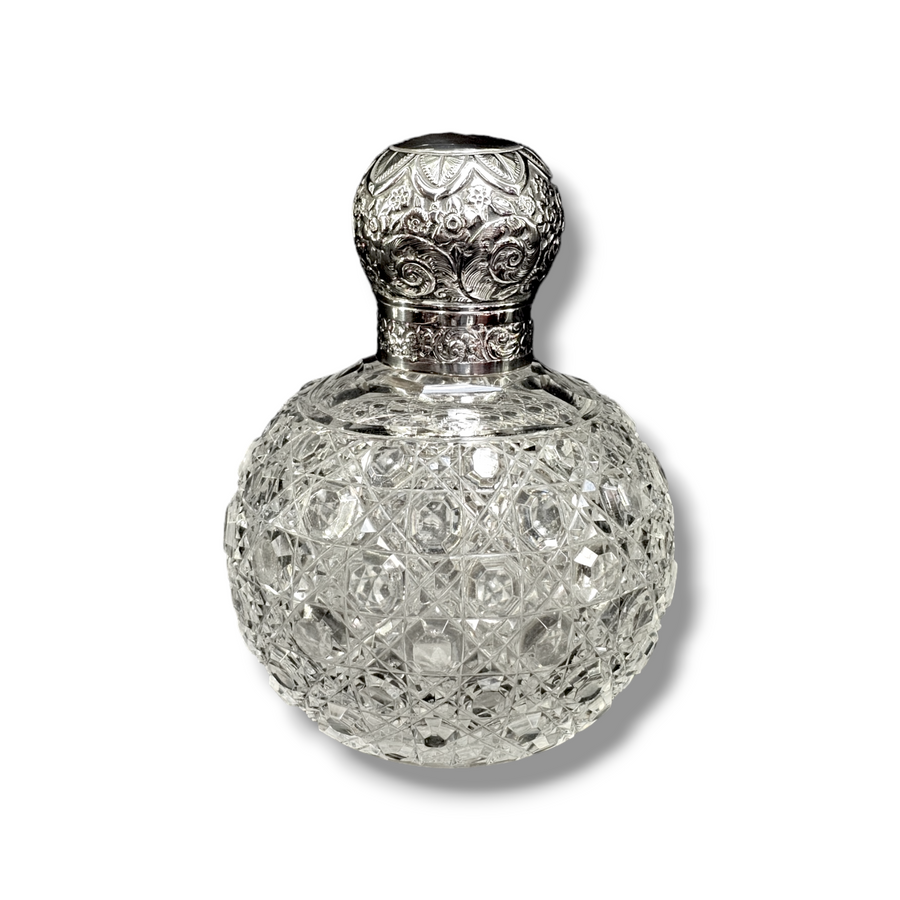 Victorian Silver Scent Bottle