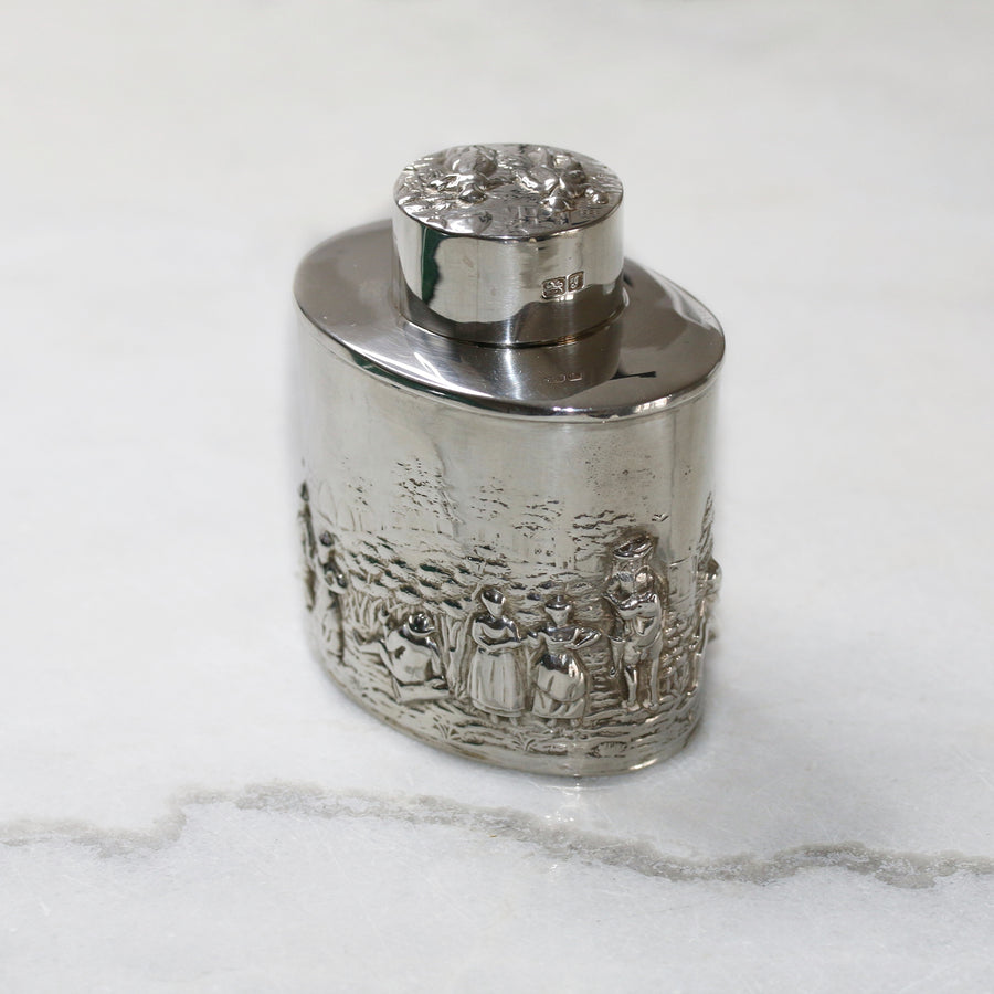 Chester 1909 Sterling Silver Chester Tea Caddy