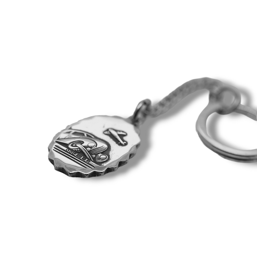 St. Christopher Georg Jensen Silver Keyring