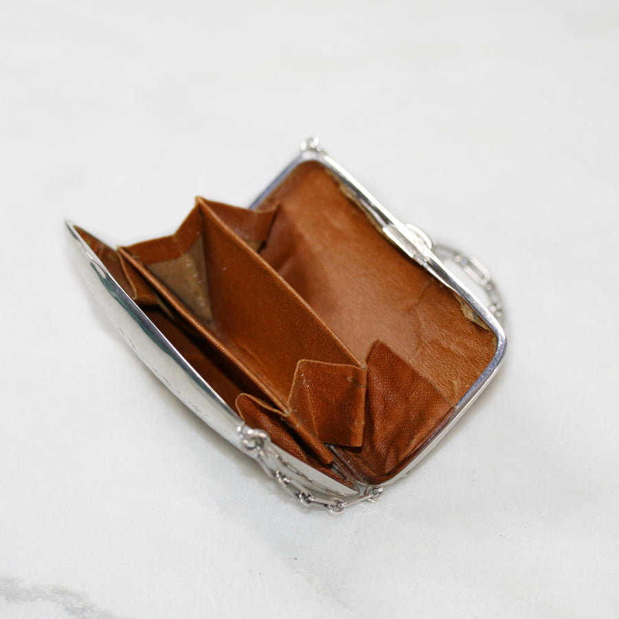 Edwardian Chester 1909 Silver Coin Purse