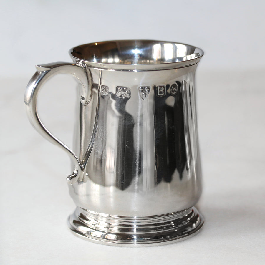 Vintage Silver Christening cup Chester 1952