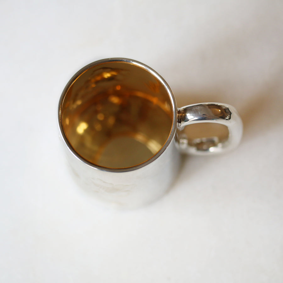 Edwardian Art Nouveau Small Christening Cup