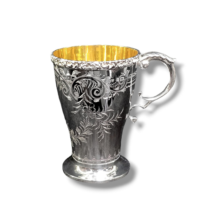 Antique Ornate Silver Cup