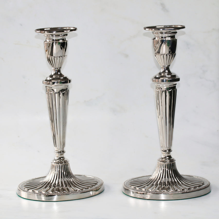 Birmingham 1912 Silver Candle Sticks