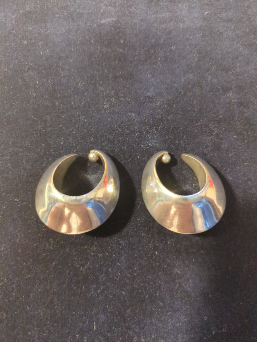 Georg Jensen Silver Ear Cuffs  #126B