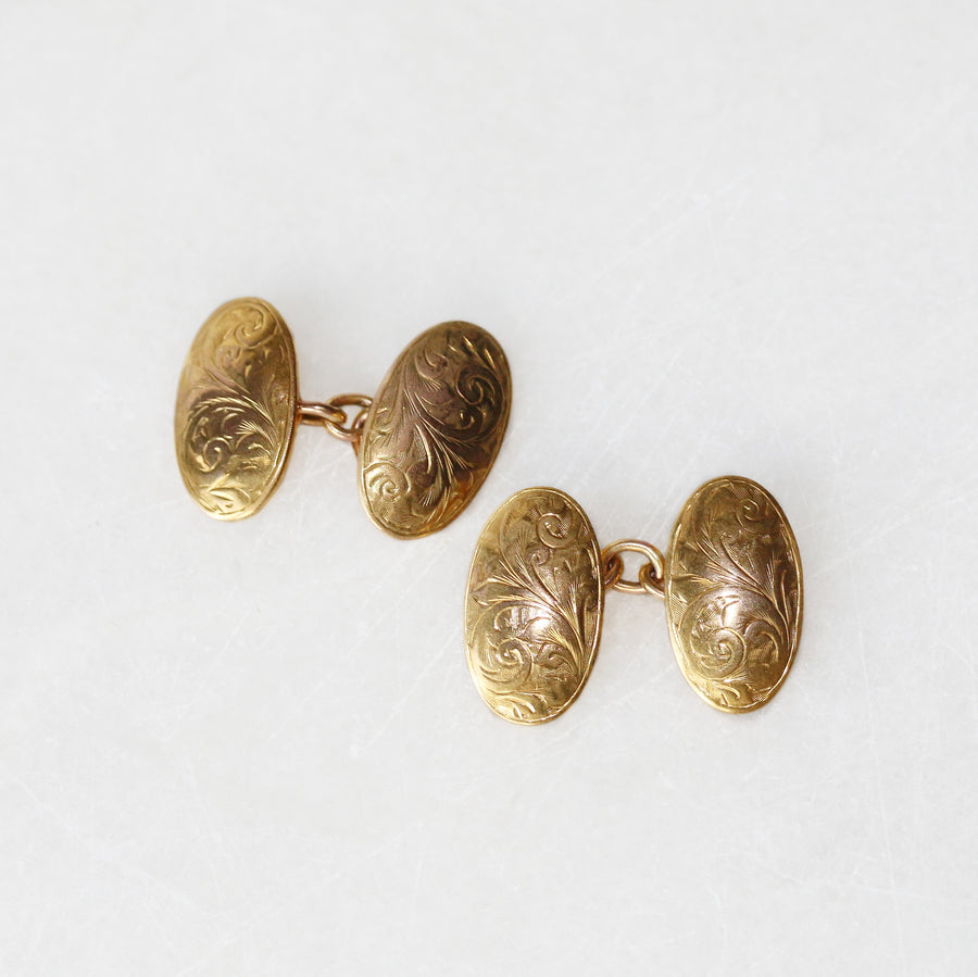 Chester 1918 Patterned Cufflinks