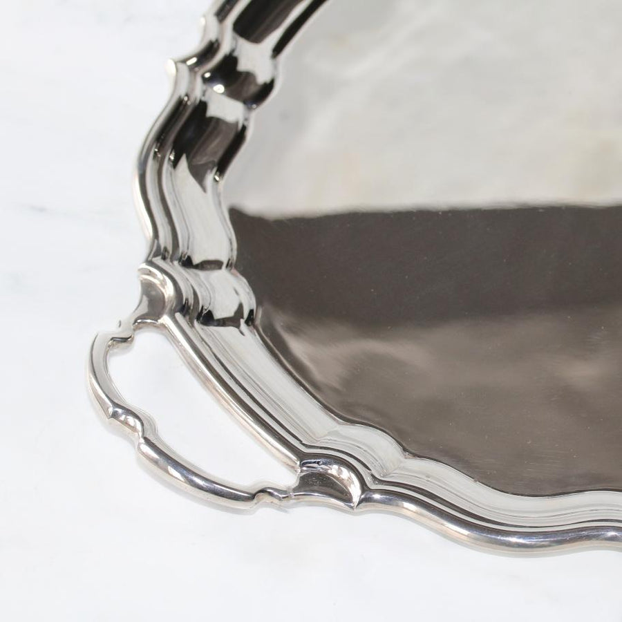 Sheffield 1935 Handled Silver Tray