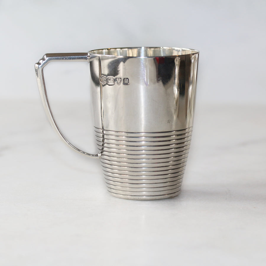 Silver Lined Child's Christening Mug
