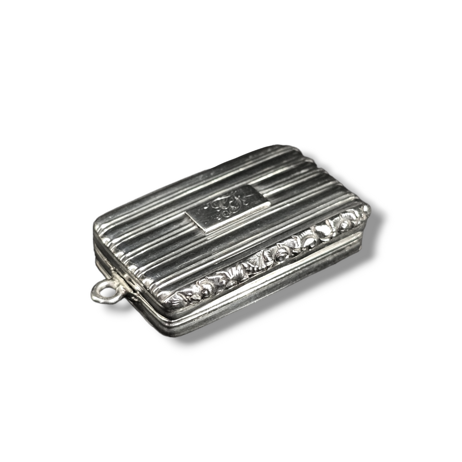 Antique Silver Vinaigrette