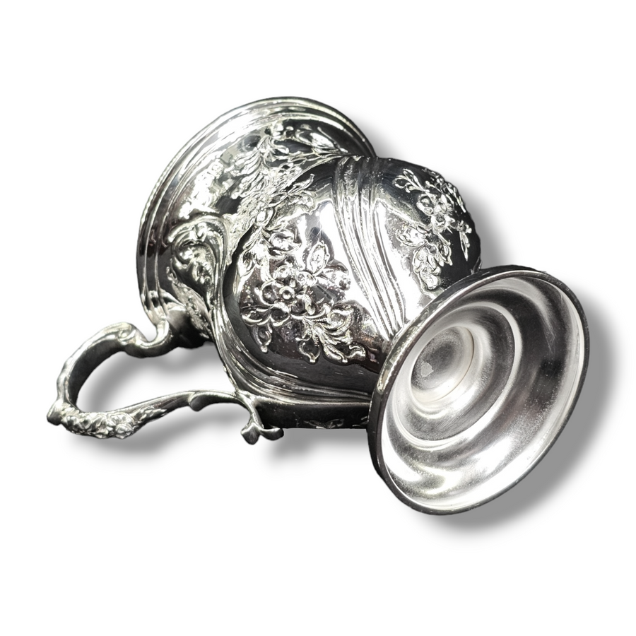 Ornate Silver Embossed Cup